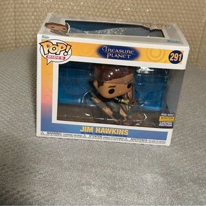 Funko Pop Jim Hawkins with Brown and Blue Accents